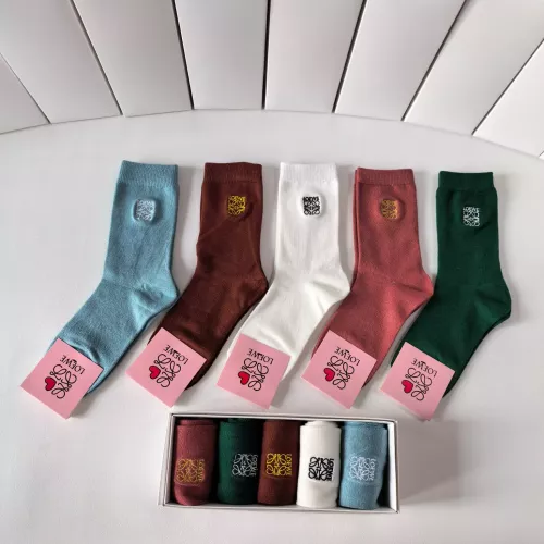 Wholesale LOEWE Socks #1287313 $29.00 USD, Wholesale Quality Replica LOEWE Socks