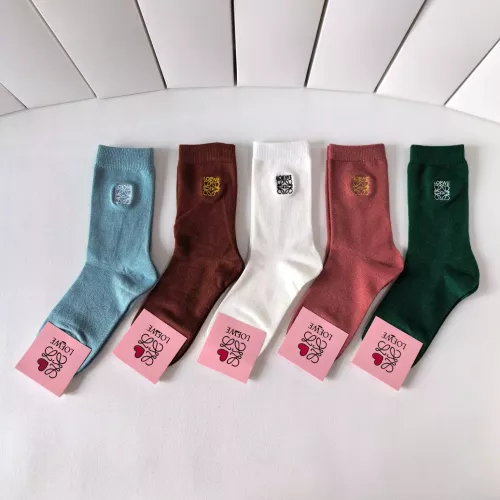 Replica LOEWE Socks #1287313 $29.00 USD for Wholesale