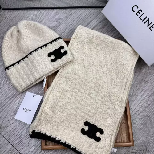 Wholesale Celine Hat and Scarf Set #1287362 $52.00 USD, Wholesale Quality Replica Celine Hat and Scarf and Glove Set