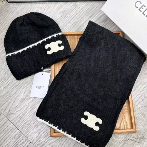 Wholesale Celine Hat and Scarf Set #1287364 $52.00 USD, Wholesale Quality Replica Celine Hat and Scarf and Glove Set