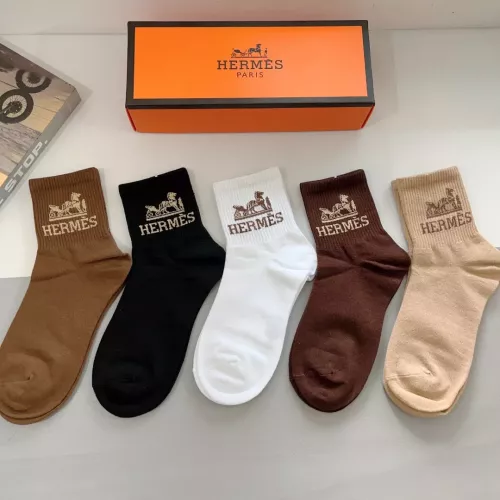 Wholesale Hermes Socks #1287368 $27.00 USD, Wholesale Quality Replica Hermes Socks