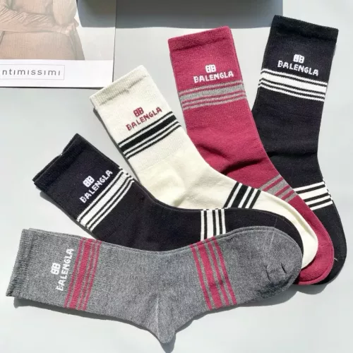 Replica Balenciaga Socks #1287370 $29.00 USD for Wholesale