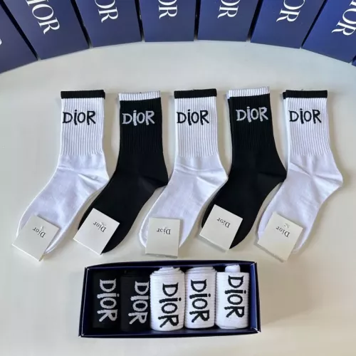 Wholesale Christian Dior Socks #1287382 $29.00 USD, Wholesale Quality Replica Christian Dior Socks