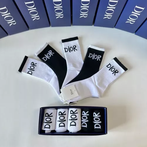 Replica Christian Dior Socks #1287382 $29.00 USD for Wholesale