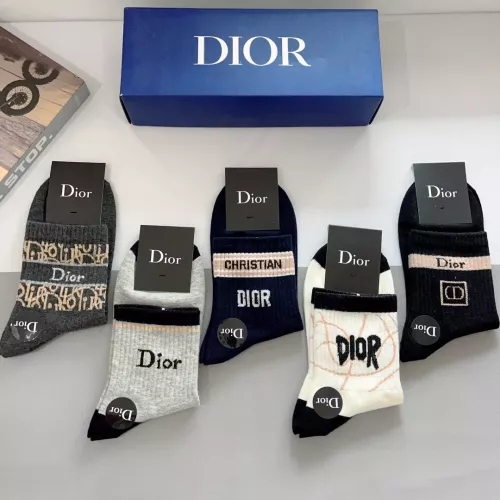 Replica Christian Dior Socks #1287515 $29.00 USD for Wholesale