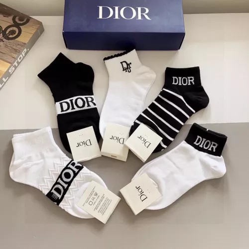 Replica Christian Dior Socks #1287516 $27.00 USD for Wholesale