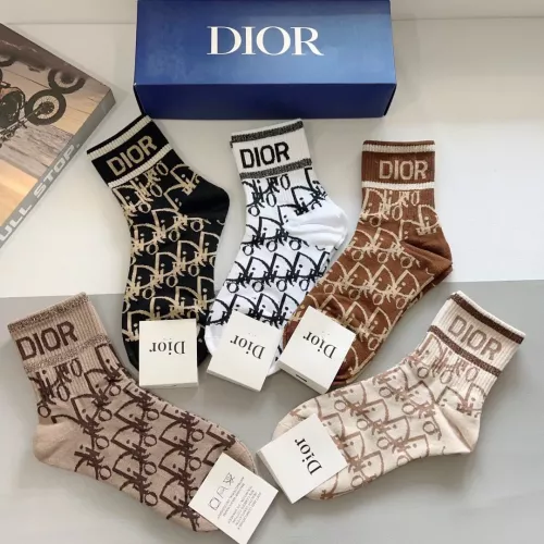 Replica Christian Dior Socks #1287517 $27.00 USD for Wholesale