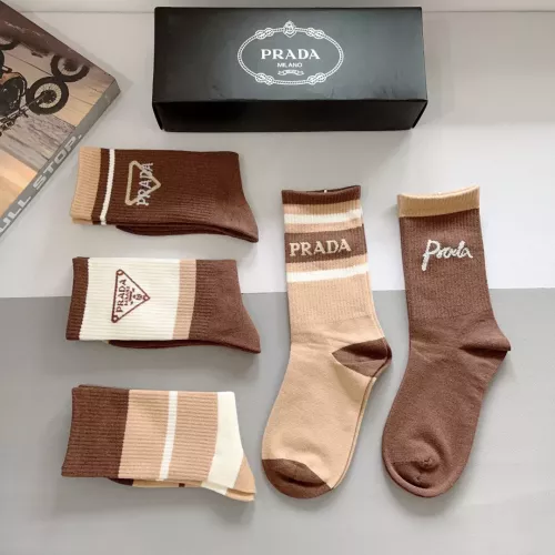 Replica Prada Socks #1287519 $29.00 USD for Wholesale