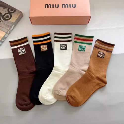 Replica MIU MIU Socks #1287523 $29.00 USD for Wholesale