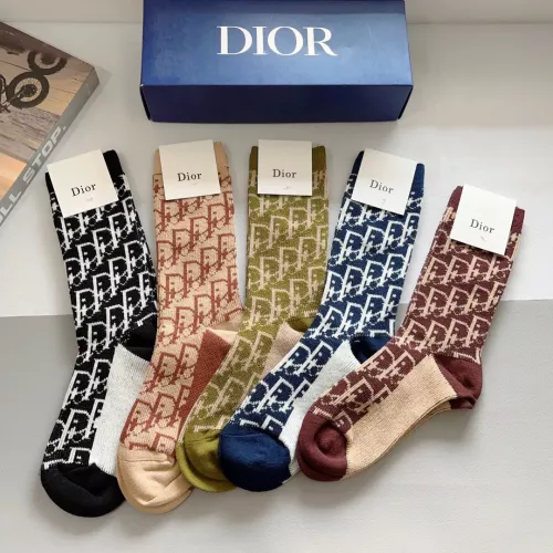 Replica Christian Dior Socks #1287538 $29.00 USD for Wholesale