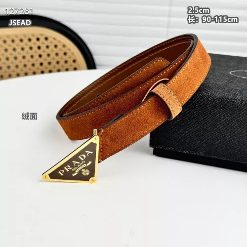 Wholesale Prada AAA Quality Belts For Women #1287603 $56.00 USD, Wholesale Quality Replica Prada AAA Quality Belts