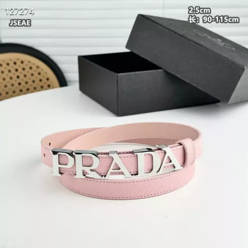 Replica Prada AAA Quality Belts For Women #1287613 $60.00 USD for Wholesale