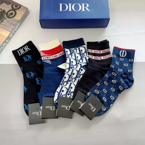 Replica Christian Dior Socks #1287649 $29.00 USD for Wholesale