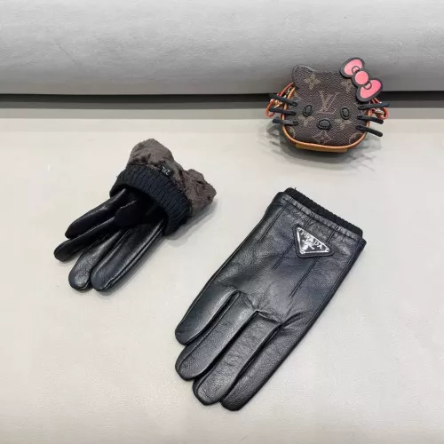 Replica Prada Gloves For Men #1287764 $52.00 USD for Wholesale