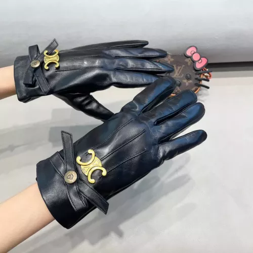 Replica Celine Gloves For Women #1287787 $48.00 USD for Wholesale