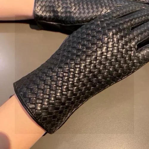 Replica Bottega Veneta BV Gloves For Women #1287816 $64.00 USD for Wholesale