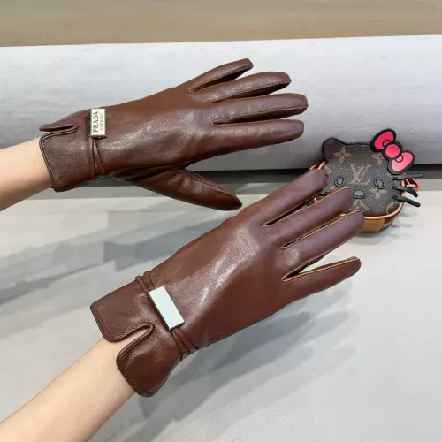 Replica Prada Gloves For Women #1287818 $48.00 USD for Wholesale