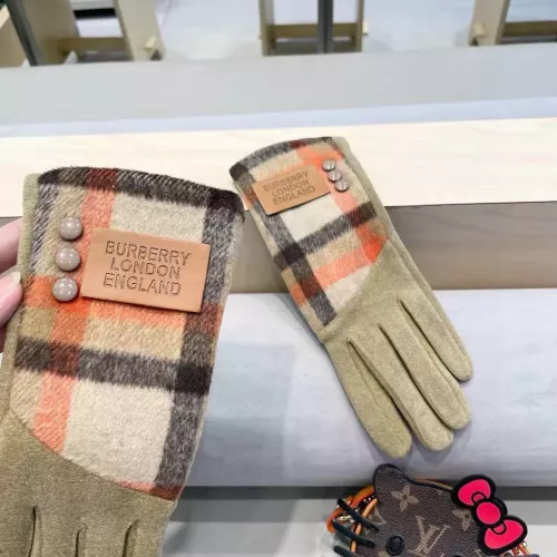 Replica Burberry Gloves #1287836 $39.00 USD for Wholesale