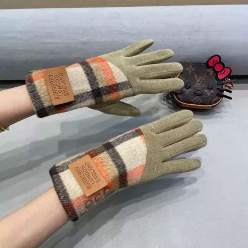 Replica Burberry Gloves #1287836 $39.00 USD for Wholesale