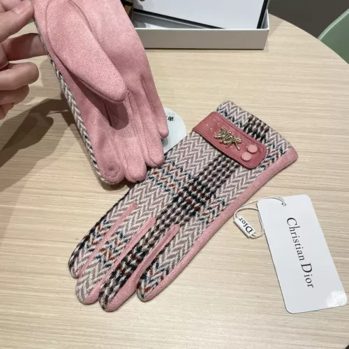 Replica Christian Dior Gloves For Women #1287862 $38.00 USD for Wholesale