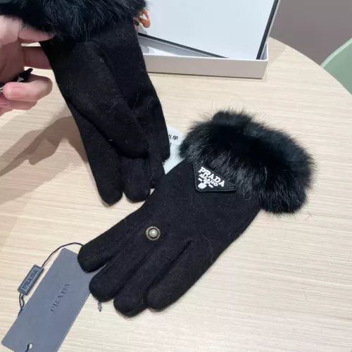 Replica Prada Gloves For Women #1287873 $42.00 USD for Wholesale