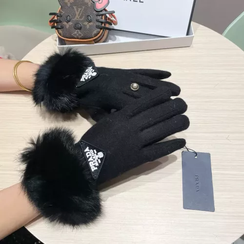 Replica Prada Gloves For Women #1287873 $42.00 USD for Wholesale