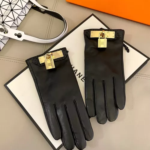 Replica Hermes Gloves For Women #1287919 $56.00 USD for Wholesale