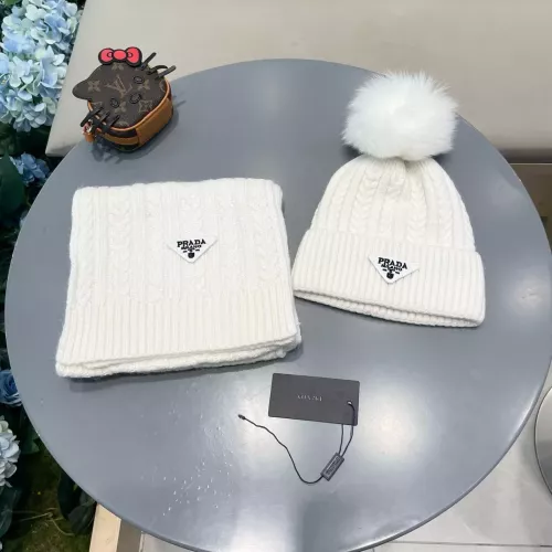 Replica Prada Hat and Scarf Set #1287991 $64.00 USD for Wholesale