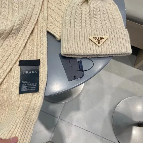 Replica Prada Hat and Scarf Set #1287992 $64.00 USD for Wholesale