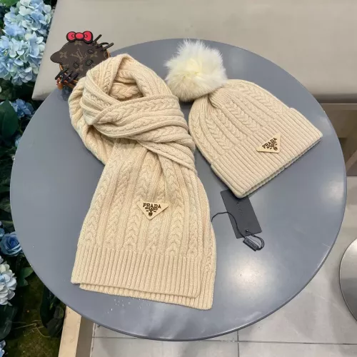 Replica Prada Hat and Scarf Set #1287992 $64.00 USD for Wholesale