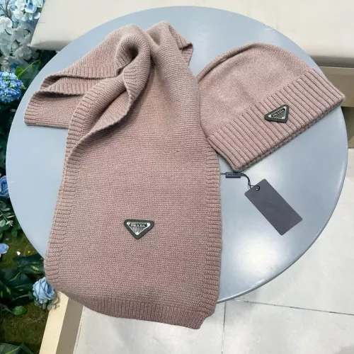 Replica Prada Hat and Scarf Set #1288002 $64.00 USD for Wholesale