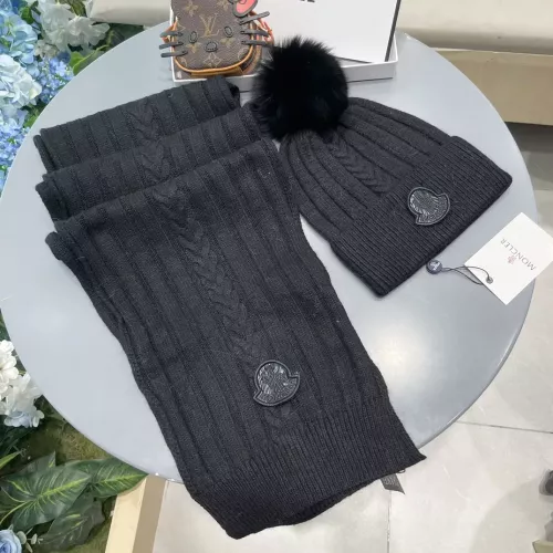 Wholesale Moncler Hat and Scarf Set #1288029 $64.00 USD, Wholesale Quality Replica Moncler Hat and Scarf and Glove Set