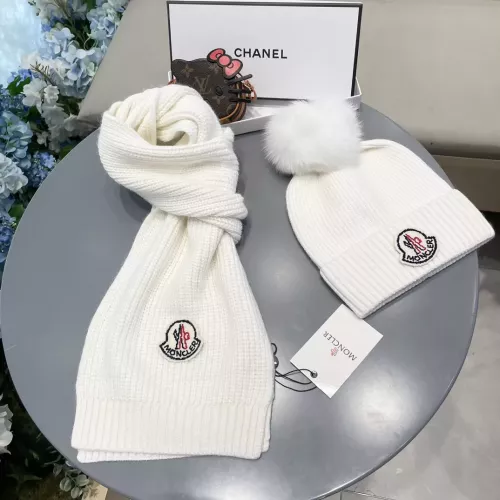 Wholesale Moncler Hat and Scarf Set #1288030 $64.00 USD, Wholesale Quality Replica Moncler Hat and Scarf and Glove Set