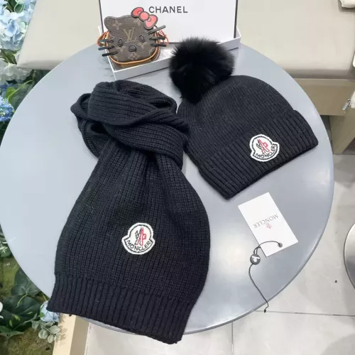 Wholesale Moncler Hat and Scarf Set #1288032 $64.00 USD, Wholesale Quality Replica Moncler Hat and Scarf and Glove Set