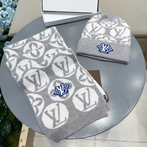 Wholesale Louis Vuitton LV Hat and Scarf Set #1288033 $60.00 USD, Wholesale Quality Replica Louis Vuitton LV Hat and Scarf and Glove Set