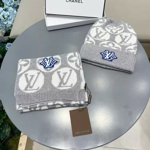 Replica Louis Vuitton LV Hat and Scarf Set #1288033 $60.00 USD for Wholesale