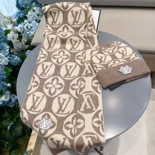 Replica Louis Vuitton LV Hat and Scarf Set #1288034 $60.00 USD for Wholesale