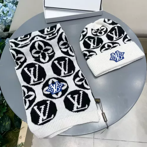 Wholesale Louis Vuitton LV Hat and Scarf Set #1288035 $60.00 USD, Wholesale Quality Replica Louis Vuitton LV Hat and Scarf and Glove Set