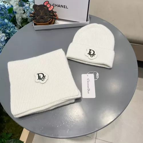 Wholesale Christian Dior Hat and Scarf Set #1288037 $56.00 USD, Wholesale Quality Replica Christian Dior Hat and Scarf and Glove Set