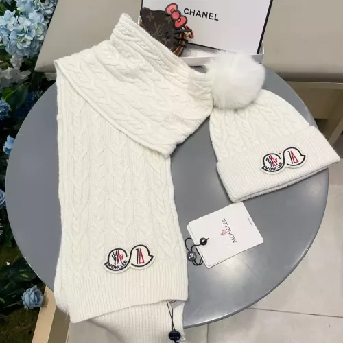 Wholesale Moncler Hat and Scarf Set #1288052 $60.00 USD, Wholesale Quality Replica Moncler Hat and Scarf and Glove Set