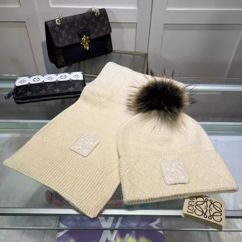 Wholesale LOEWE Hat and Scarf Set #1288073 $52.00 USD, Wholesale Quality Replica LOEWE Hat and Scarf and Glove Set