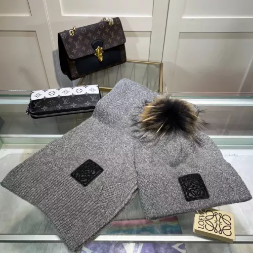 Wholesale LOEWE Hat and Scarf Set #1288076 $52.00 USD, Wholesale Quality Replica LOEWE Hat and Scarf and Glove Set