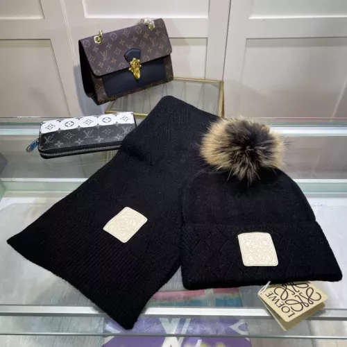 Wholesale LOEWE Hat and Scarf Set #1288077 $52.00 USD, Wholesale Quality Replica LOEWE Hat and Scarf and Glove Set