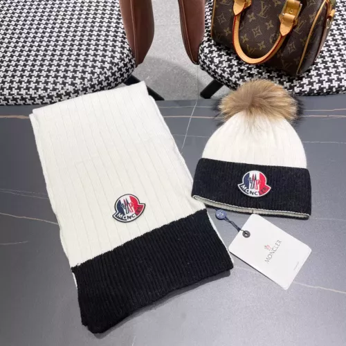 Wholesale Moncler Hat and Scarf Set #1288112 $64.00 USD, Wholesale Quality Replica Moncler Hat and Scarf and Glove Set