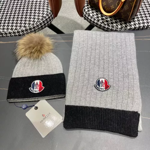 Wholesale Moncler Hat and Scarf Set #1288114 $64.00 USD, Wholesale Quality Replica Moncler Hat and Scarf and Glove Set