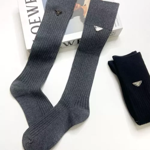 Wholesale Prada Socks #1288304 $29.00 USD, Wholesale Quality Replica Prada Socks