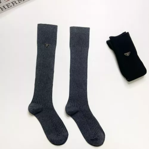 Replica Prada Socks #1288304 $29.00 USD for Wholesale