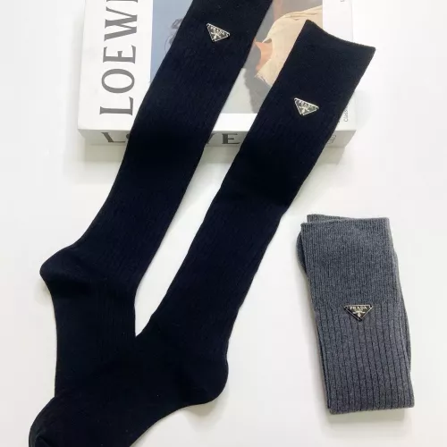 Wholesale Prada Socks #1288305 $29.00 USD, Wholesale Quality Replica Prada Socks