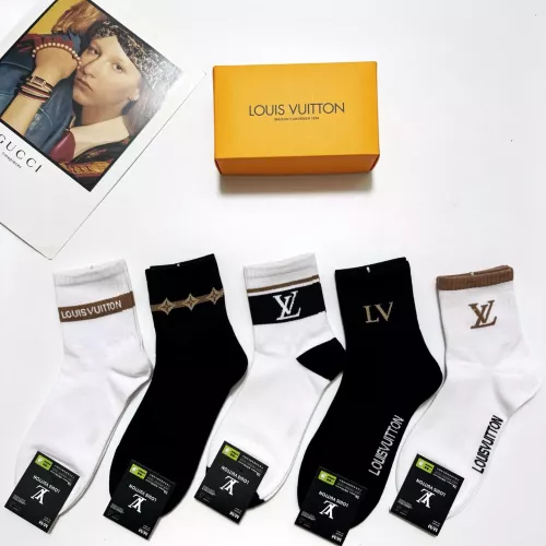 Wholesale Louis Vuitton LV Socks #1288313 $27.00 USD, Wholesale Quality Replica Louis Vuitton LV Socks