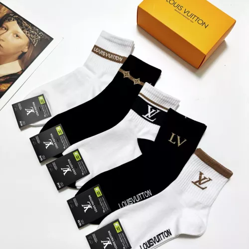 Replica Louis Vuitton LV Socks #1288313 $27.00 USD for Wholesale